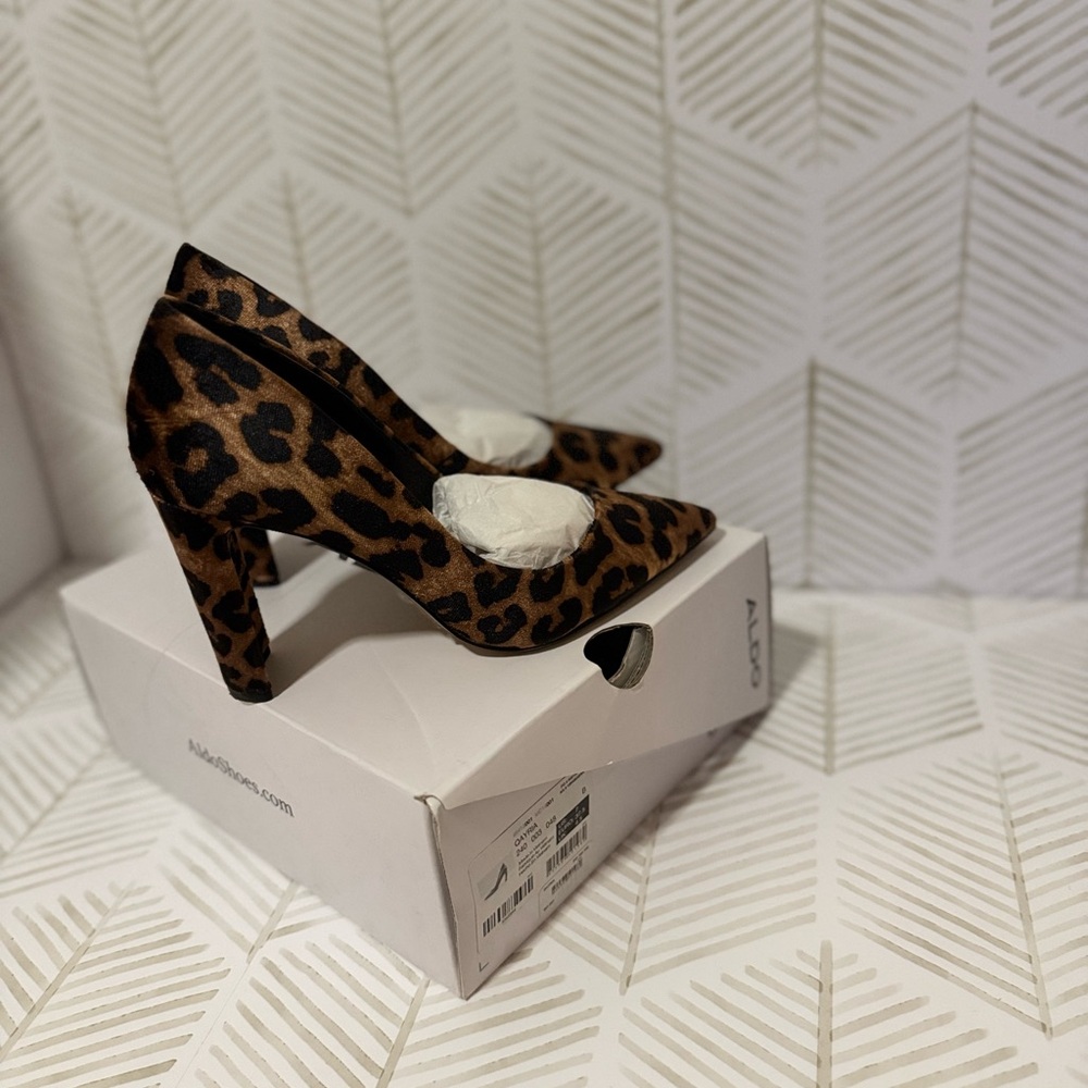 Aldo Leopard Print Women's Heels